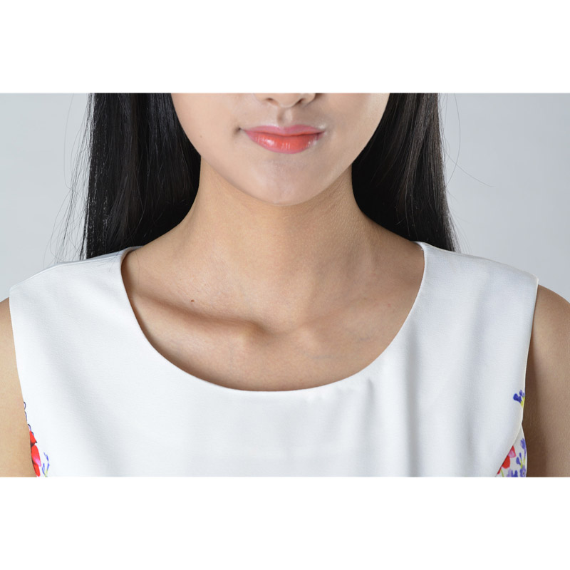 SY002印花車花連衣裙 SY002印花車花連衣裙