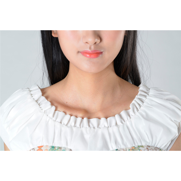 SY004雪紡白色印花連裙細節(jié)圖 SY004雪紡白色印花連裙細節(jié)圖