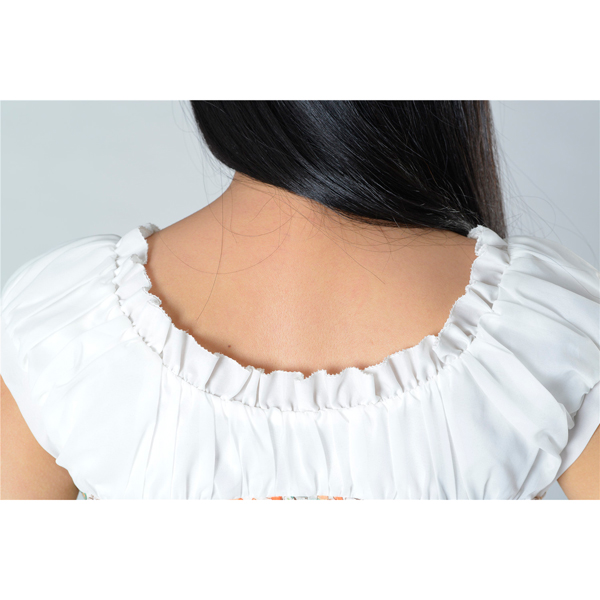 SY004雪紡白色印花連裙細節(jié)圖 SY004雪紡白色印花連裙細節(jié)圖